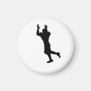 Football Chess TAG Receiver (Rook) - White-R Magnet