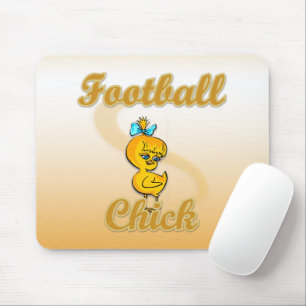 Football Chick Mouse Pad