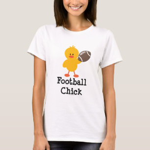 Football Chick T shirt