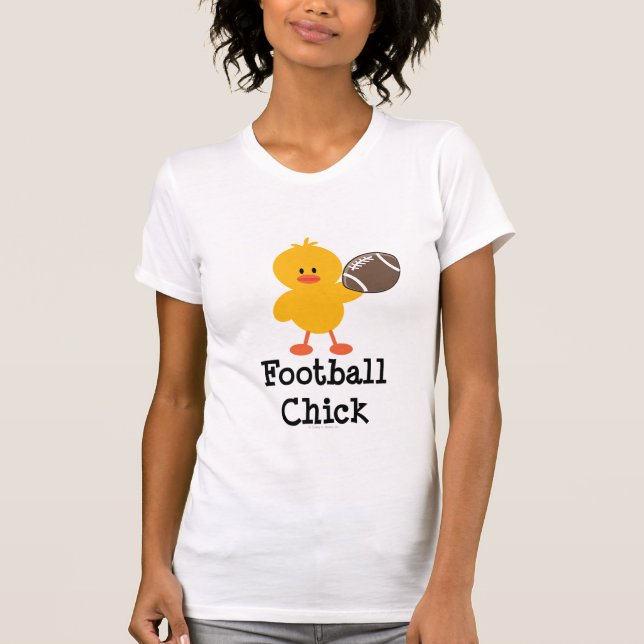 Football Chick Tee (Front)