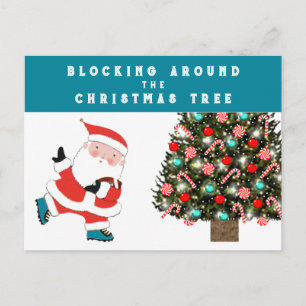 Football Christmas Holiday Card