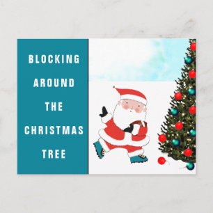 Football Christmas Holiday Card