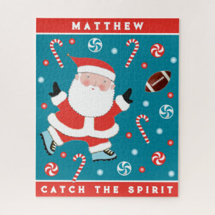 Football Christmas Jigsaw Puzzle