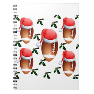 FOOTBALL CHRISTMAS NOTEBOOK