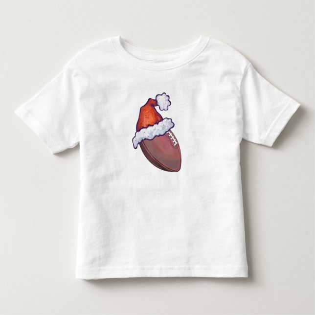 Football Christmas Toddler T-Shirt (Front)