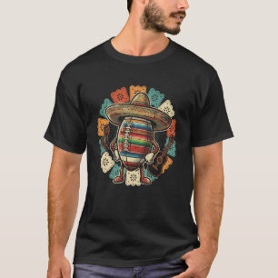 Football Cinco De Mayo Cool Sombrero Party Mexican T-Shirt