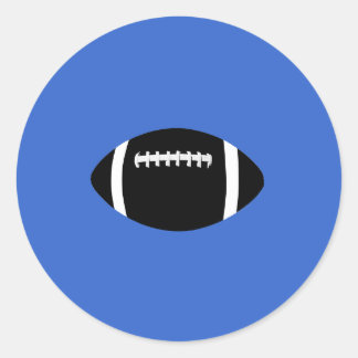 Football Classic Round Sticker