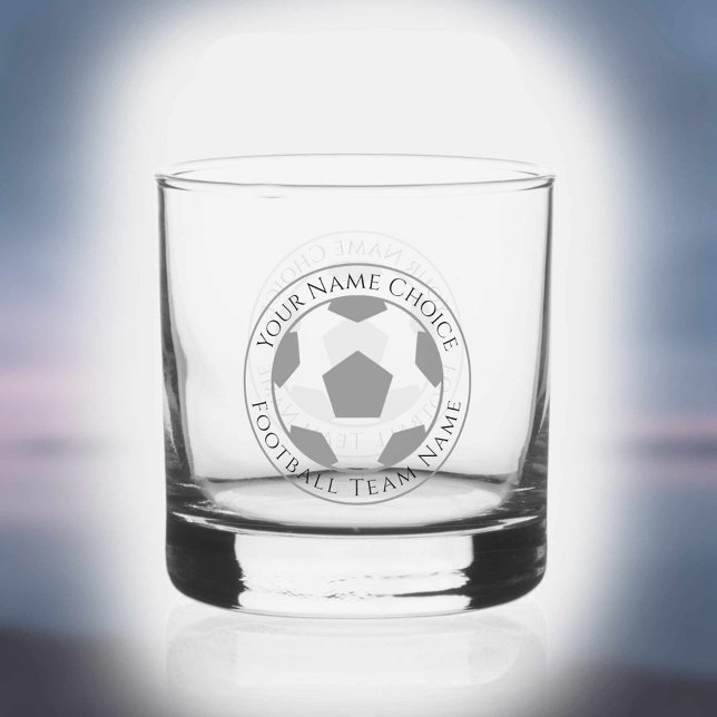 Football Club Supporter Whiskey Glass (Creator Uploaded)