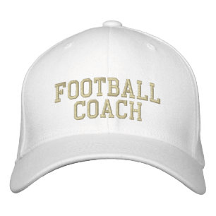 Football Coach Embroidered Hat