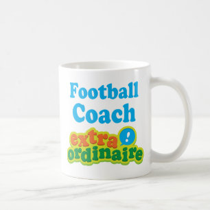 Football Coach Extraordinaire Gift Idea Coffee Mug