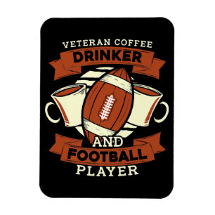 Football Coffee Magnet