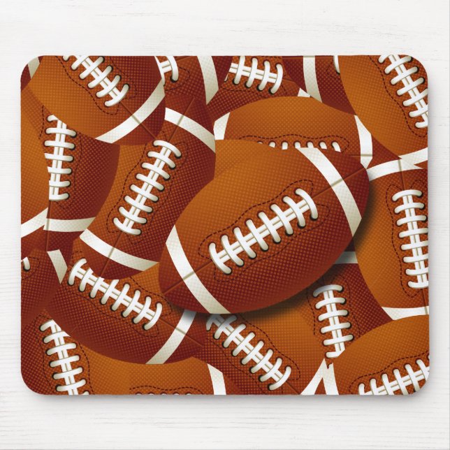 FOOTBALL COLLAGE MOUSE PAD (Front)