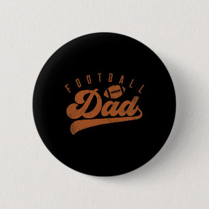 Football Dad 6 Cm Round Badge