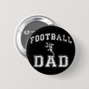 Football Dad 6 Cm Round Badge