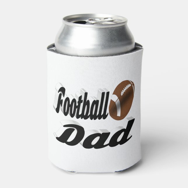 Football Dad  Can Cooler (Can Front)