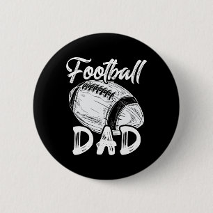 Football Dad For Him Men Family Matching Players F 6 Cm Round Badge