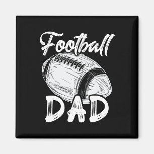 Football Dad For Him Men Family Matching Players F Magnet