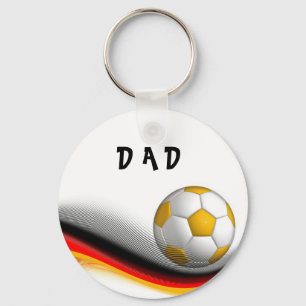 Football Dad Key Ring