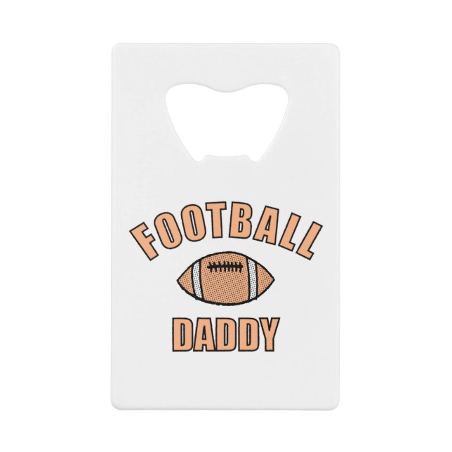 Football Daddy Drawing And Text (Front)
