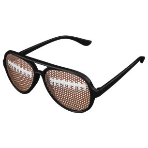 Football Design Aviator Sunglasses