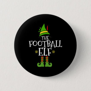 Football Elf Family Matching Group Christmas Party 6 Cm Round Badge