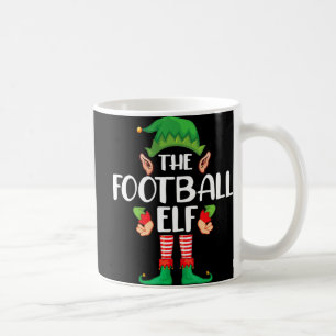 Football Elf Matching Family Group Christmas Party Coffee Mug