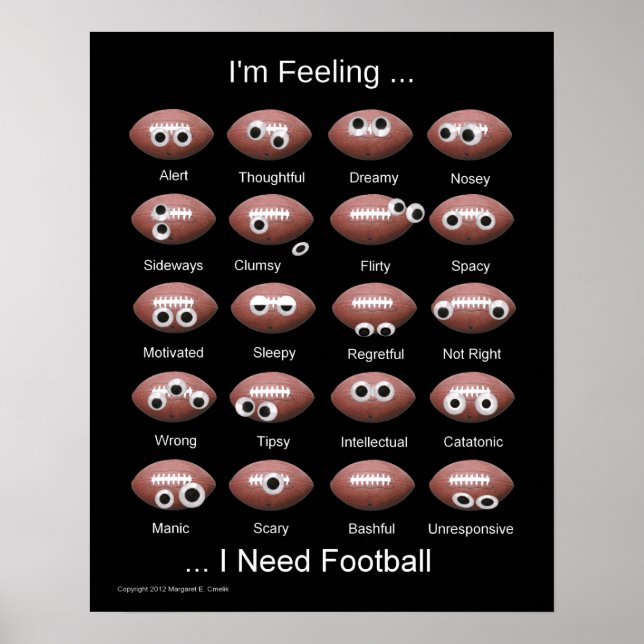 Football Emotion Poster (Front)