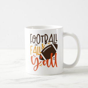 Football Fall & Y'all Coffee Mug