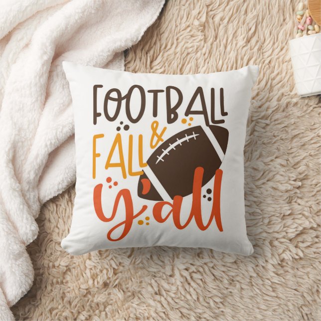 Football Fall & Y'all Cushion (Blanket)