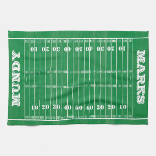 Football Family Sunday Game Day Gift Tea Towel
