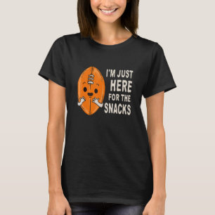 Football Fan Apparel Kids I'm Just Here For The Sn T-Shirt