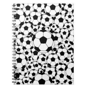 Football Fan Cover Notebook  Soccer Ball Journal