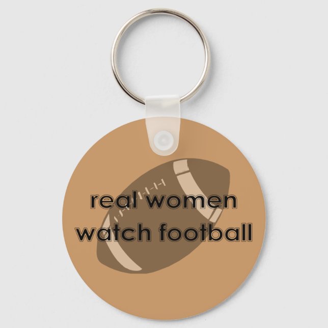 Football Fan Key Ring (Front)