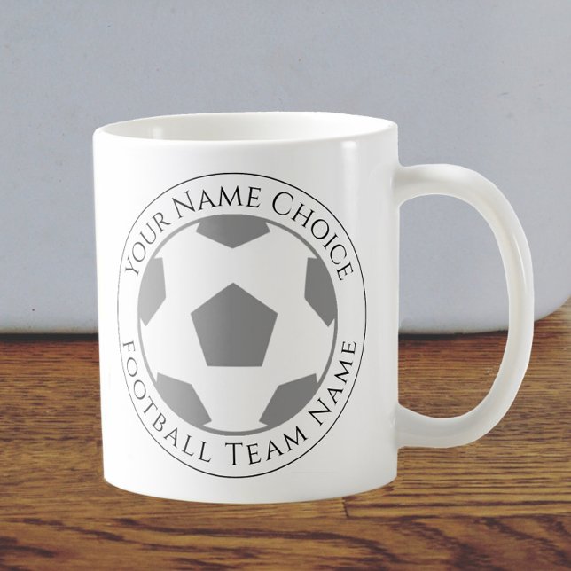 Football Fan Name & Football Club Coffee Mug (Creator Uploaded)