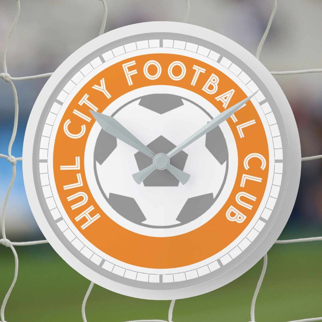 Football Fan or Football Supporter. Football Club  Round Clock (Creator Uploaded)