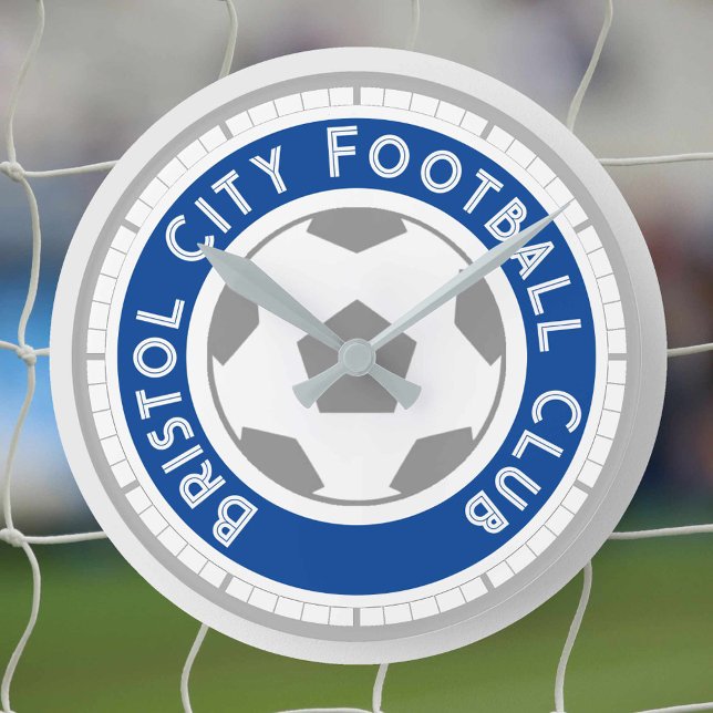 Football Fan or Football Supporter Round Clock (Creator Uploaded)