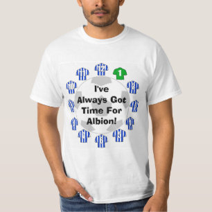 Football Fan Showing Football Allegiance T-Shirt