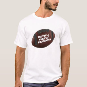 Football Fanatic Locksmith T-Shirt