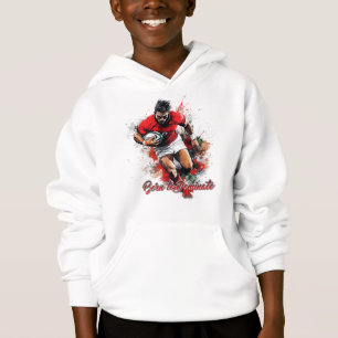 Football Fans Graphic and Text
