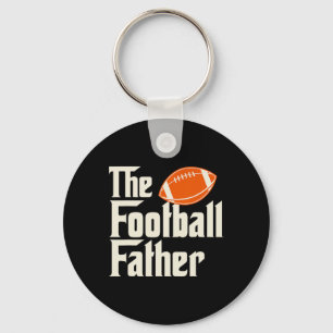 Football Father - Fathers Day Sunday Ball Game Lov Key Ring