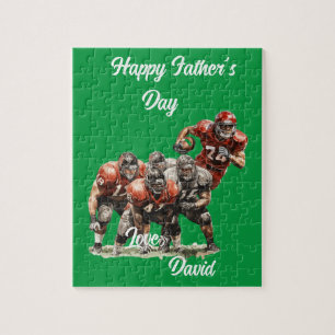 football Father's Day Jigsaw Puzzle