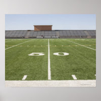 Football field and stadium