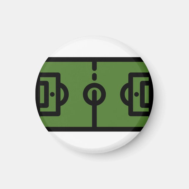 football-field magnet (Front)