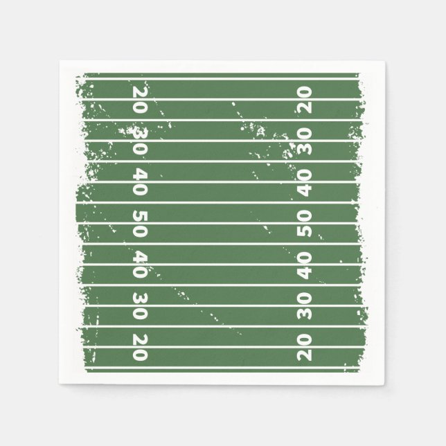 Football Field Napkins (Front)