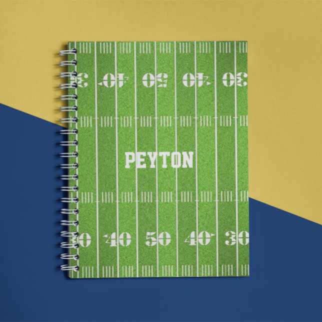 Football Field Personalised Notebook (Creator Uploaded)