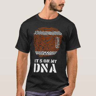 Football Fingerprint It's On My DNA T-Shirt