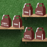 Football First Year Down Birthday Favour Box<br><div class="desc">Score a touchdown of gratitude with our 'First Year Down' Football-Themed Favour Boxes—a triumphant way to thank your guests and share the spirit of the past year's journey. These favour boxes are more than just containers; they're a gesture that reflects the excitement of the game and the milestones reached. Thoughtfully...</div>