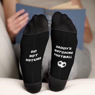 Football & Fun Text Socks