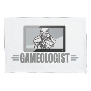 Football - Funny, Humourous, Joke, Gameologist's Pillowcase