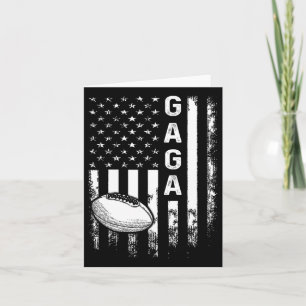 Football Gaga Sports Player America Flag Men Women Card